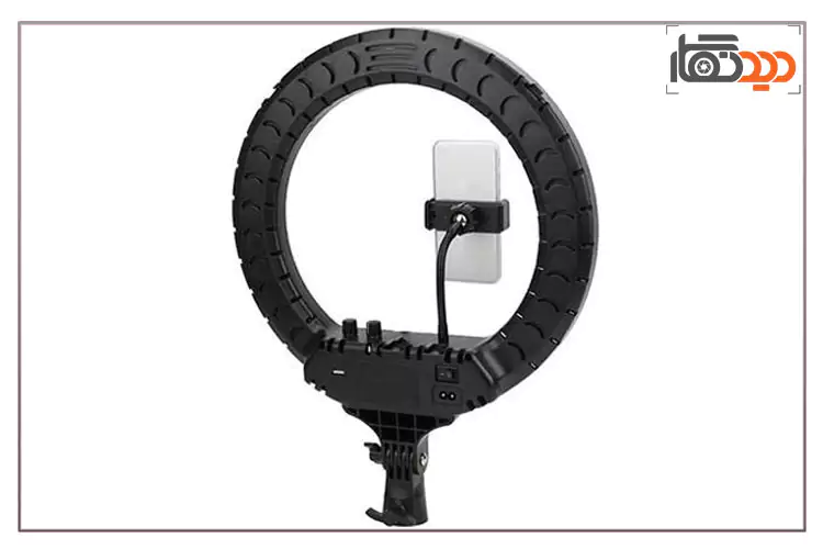 هولدر نگهدارنده موبایل برای رینگ لایت (بدون ریل)