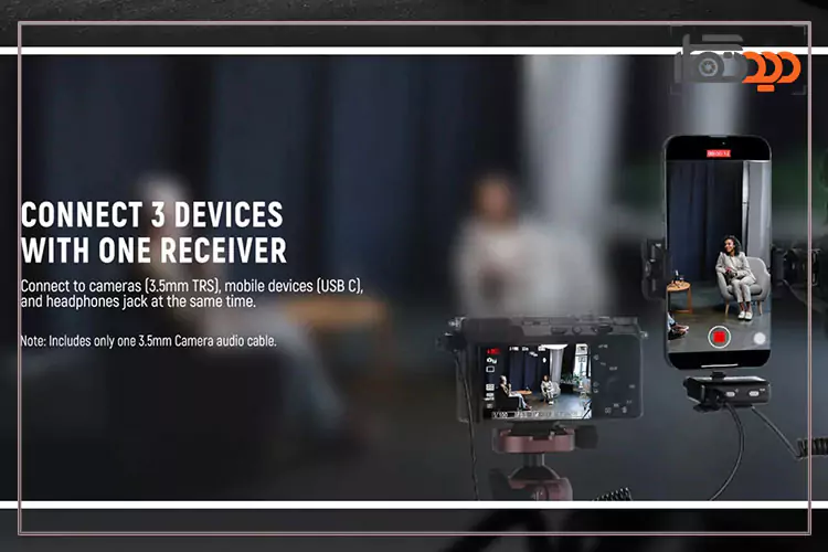 میکروفون نیور NEEWER CM28 مناسب برای دوربین، ایفون و تایپ سی