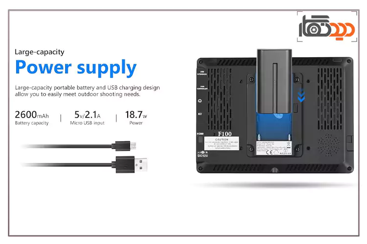 باتری مانیتور نیور NEEWER F100