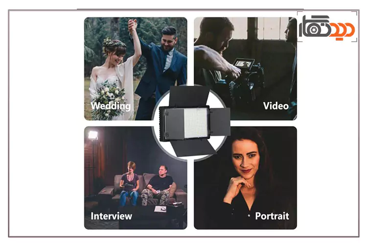 کیت دوشاخه نور ثابت پروفشنال PROFESSIONAL U800 Plus