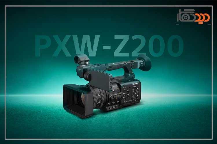 دوربین سونی z200 نمای جانبی