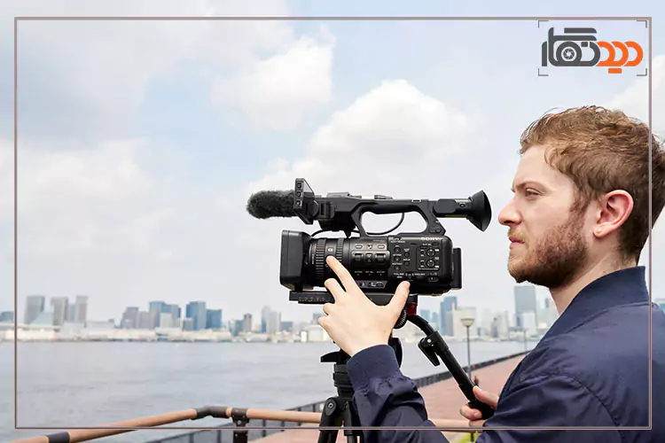 دوربین سونی Sony PXW-Z200 4K هنگام ضبط
