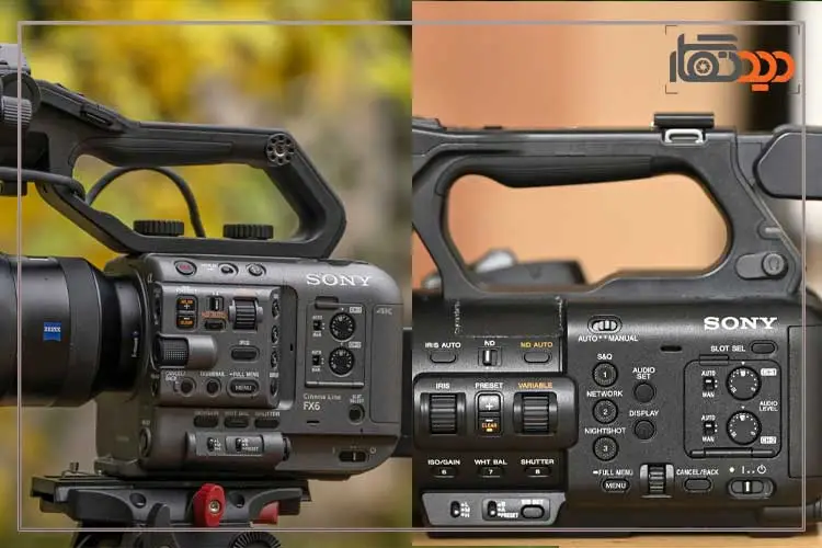 مقایسه دوربین سونی Z200 با سونی FX6