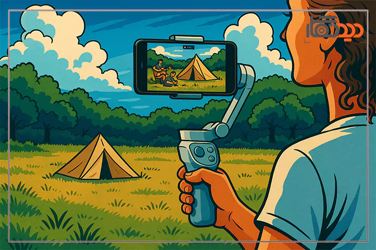 گیمبال گوشی موبایل با قابلیت های ویژه