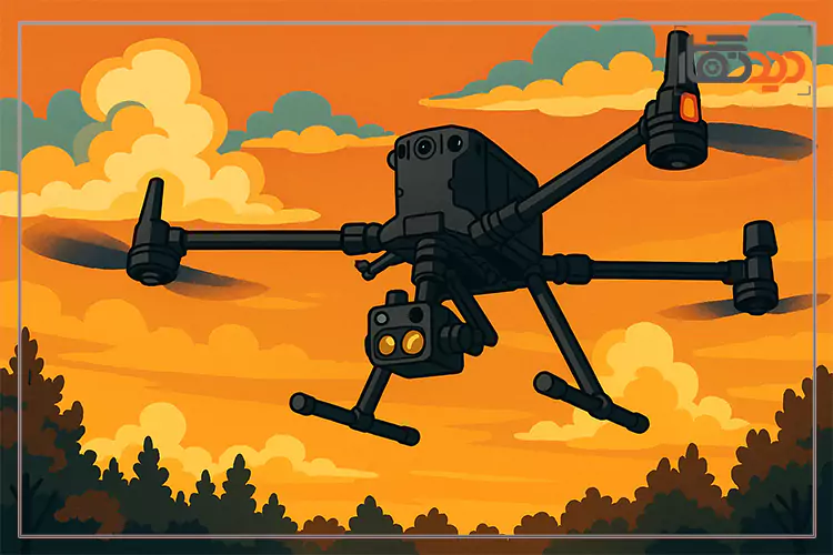 استفاده از گیمبال برای پهباد برای یک فیلمبرداری خوب