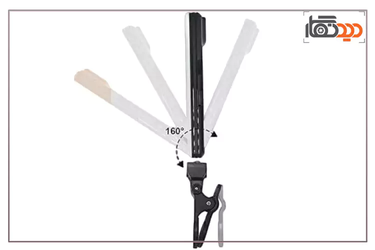 چرخش 160 درجه نور ال ای دی موبایل jsl-70