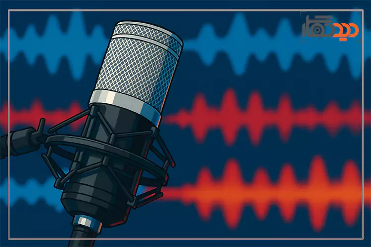 نمونه میکروفون مورد استفاده در استودیو