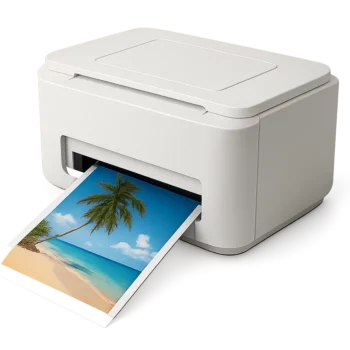 پرینتر سلفی و کاغذ