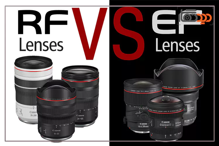 تفاوت لنزهای EF با RF عکس 2