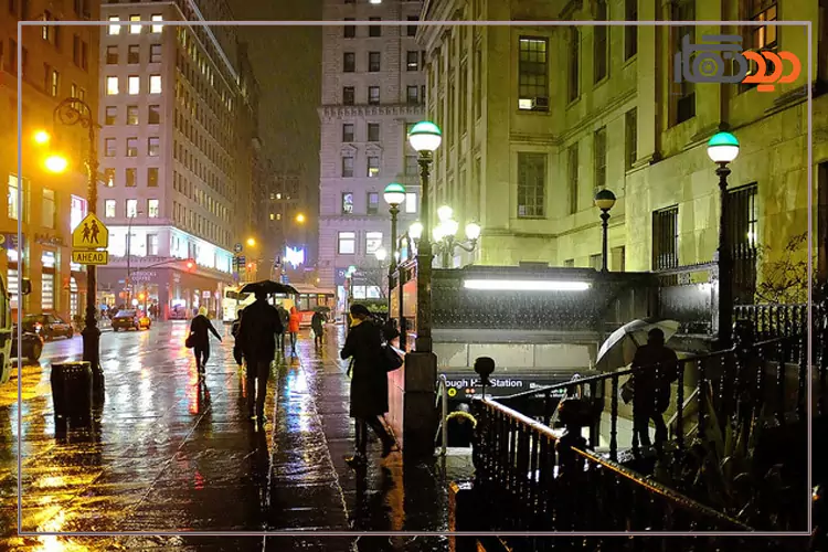 عکاسی در باران عکس 2