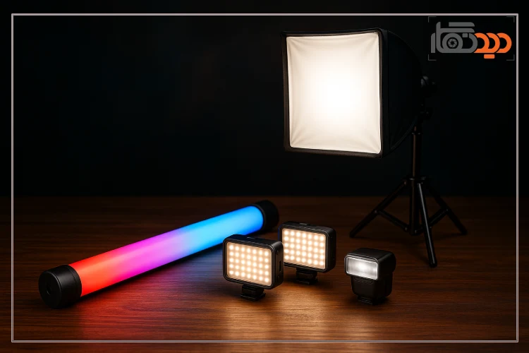 نور در کیف قابل حمل عکس 4