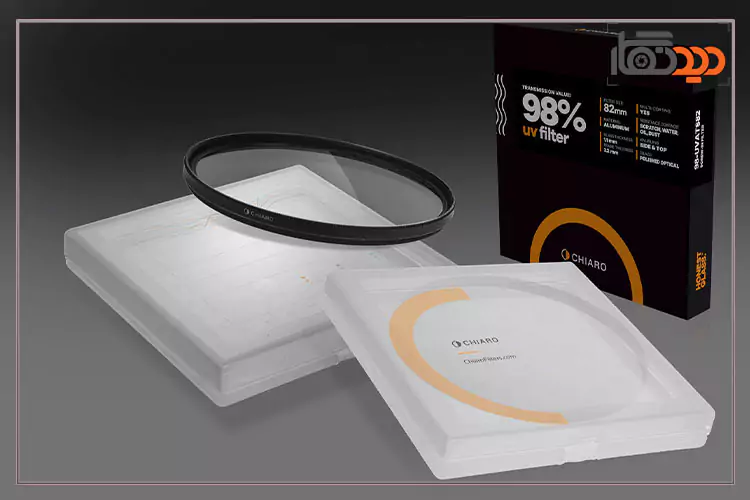 لنز FUJIFILM GF 63mm f/2.8 R WR با فیلتر UV