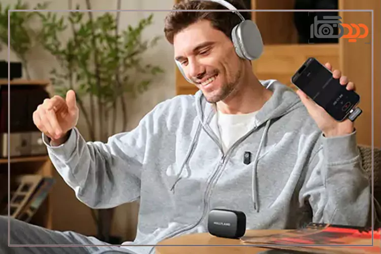 میکروفون هالی‌لند دو نفره Hollyland Lark A1 Type-c