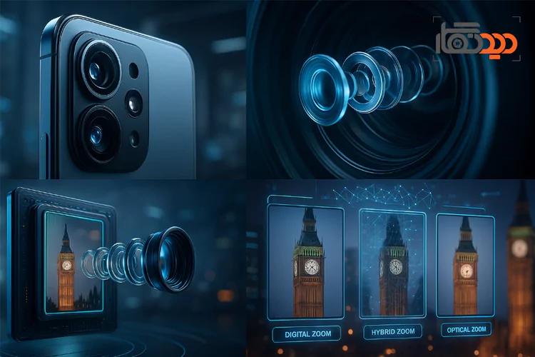 زوم هیبرید گوشی عکس 3