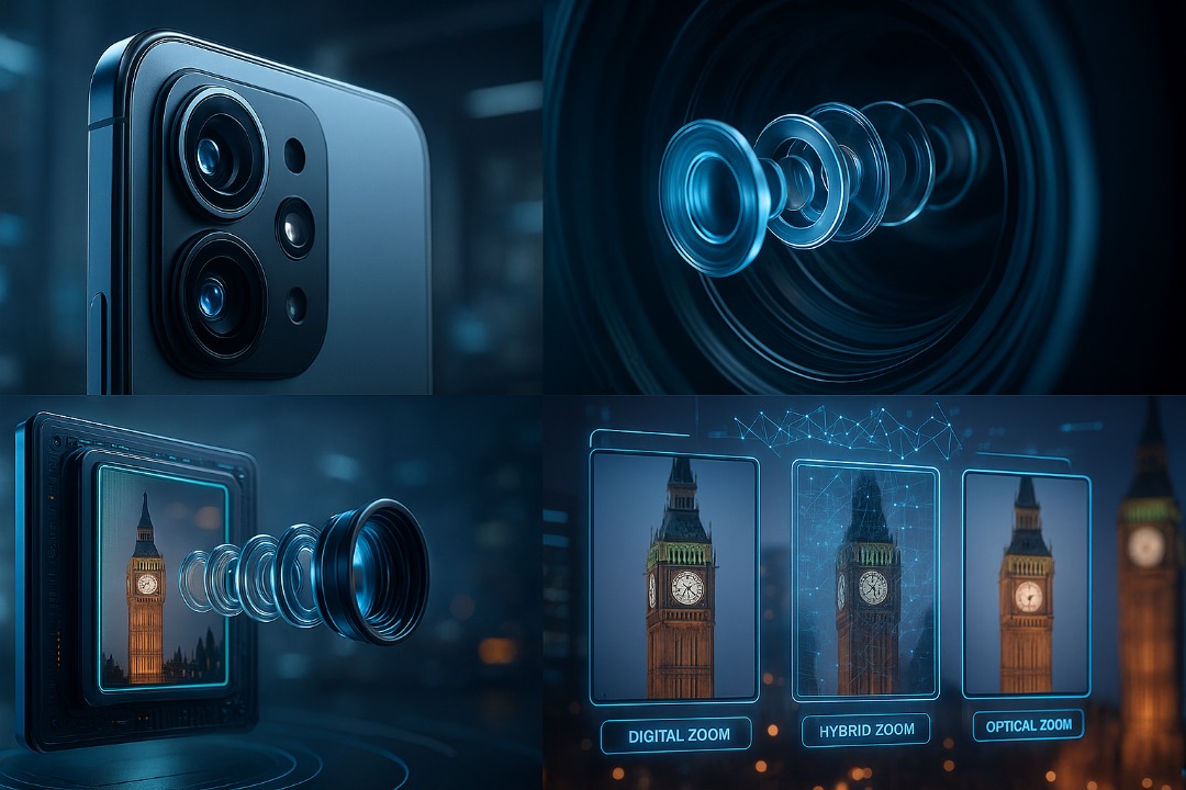 هیبرید زوم موبایل عکس 1