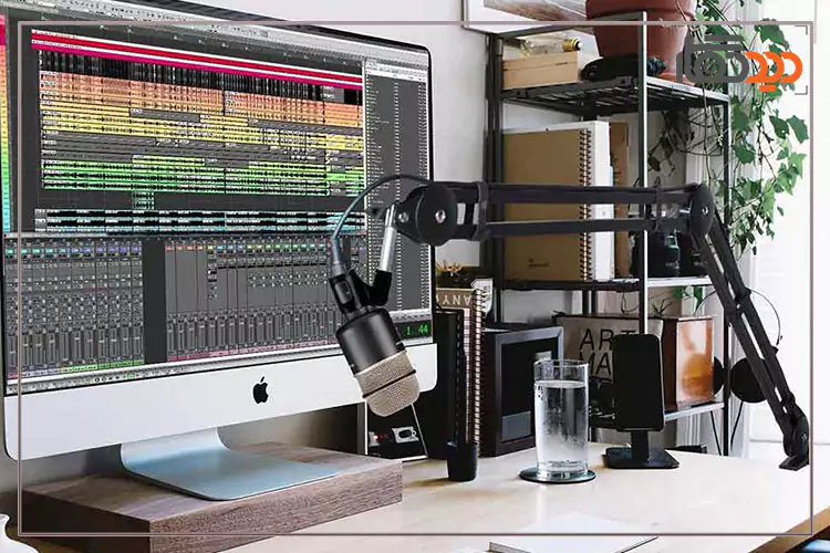 پایه میکروفون-microphone stand