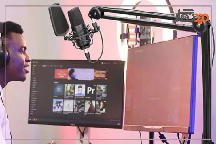 پایه میکروفون-microphone stand