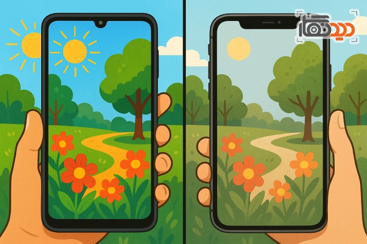 مقایسه سامسونگ s25 الترا و آیفون 16 پرومکس عکس 2