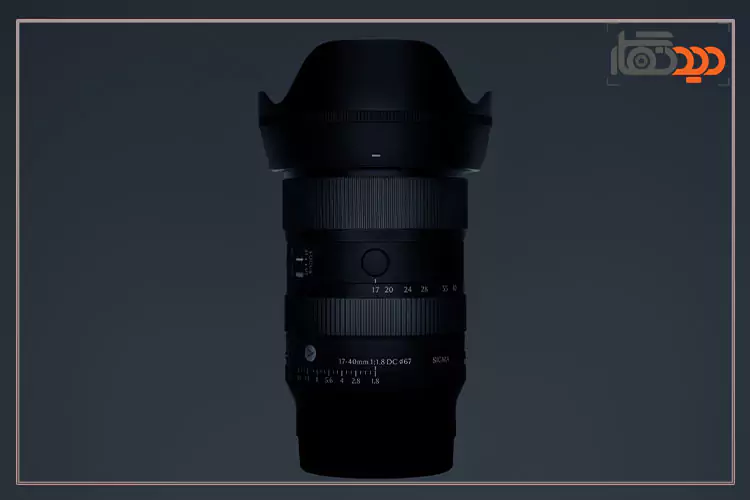 نمای ظاهری لنز سیگما Sigma 17-40mm F1.8 Sony E-mount
