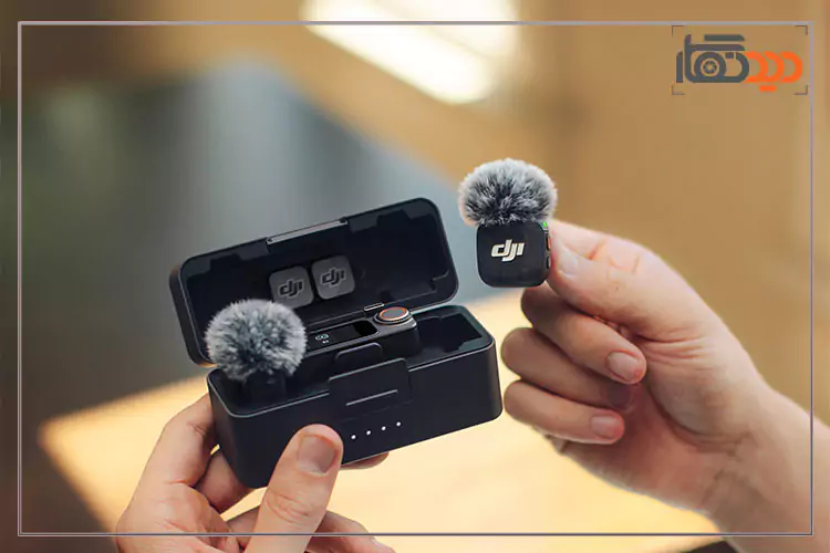 DJI Mic 3 در دست