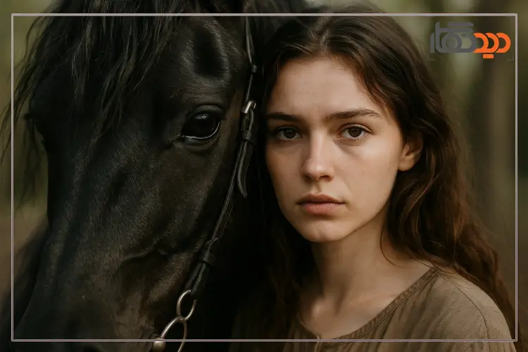 ایده عکاسی با اسب