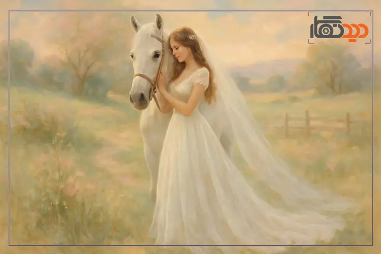 ایده عکاسی با اسب