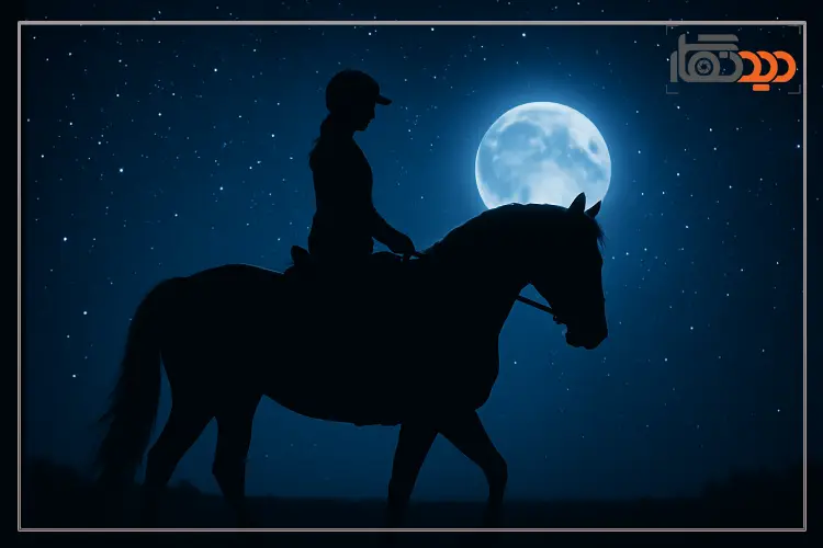 ایده عکاسی با اسب