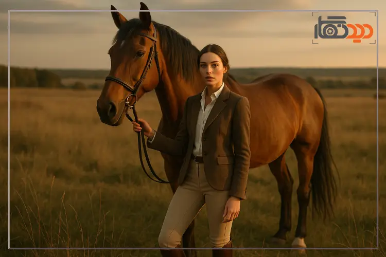 ایده عکاسی با اسب