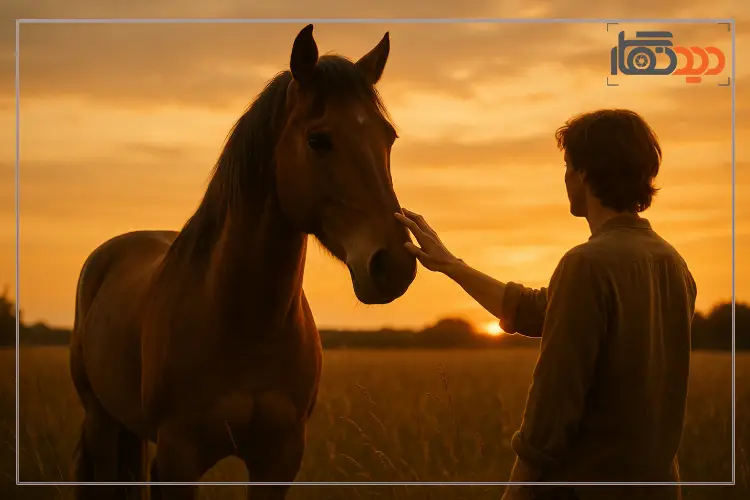 ایده عکاسی با اسب