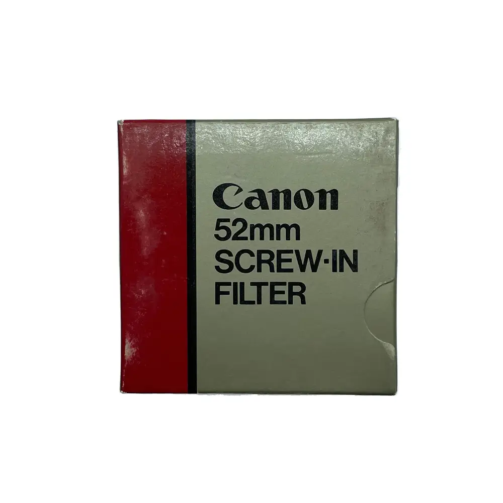 فیلتر لنز یو وی کانن CANON UV 52mm 1× Filter — تصویر 3