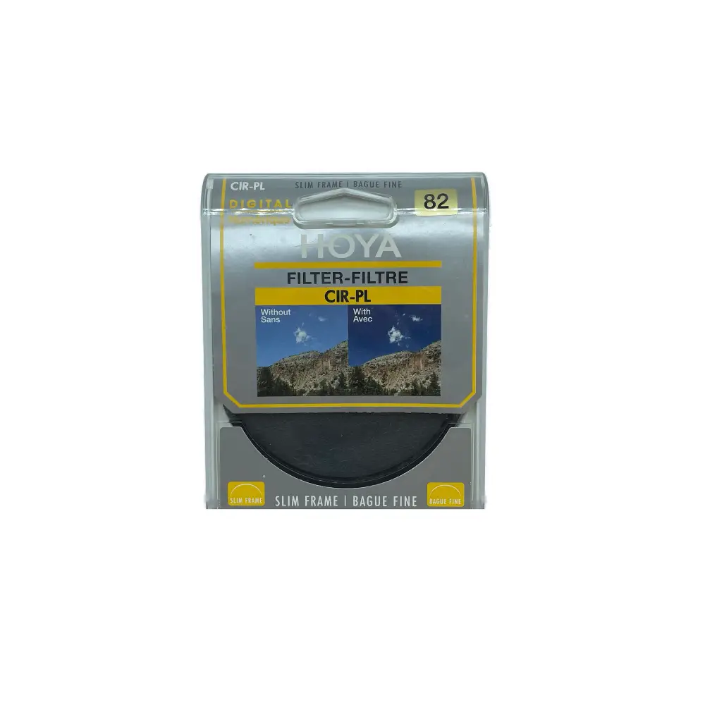 فیلتر پلاریزه هویا HOYA CIR-PL SLIM 82mm FILTER — تصویر 1
