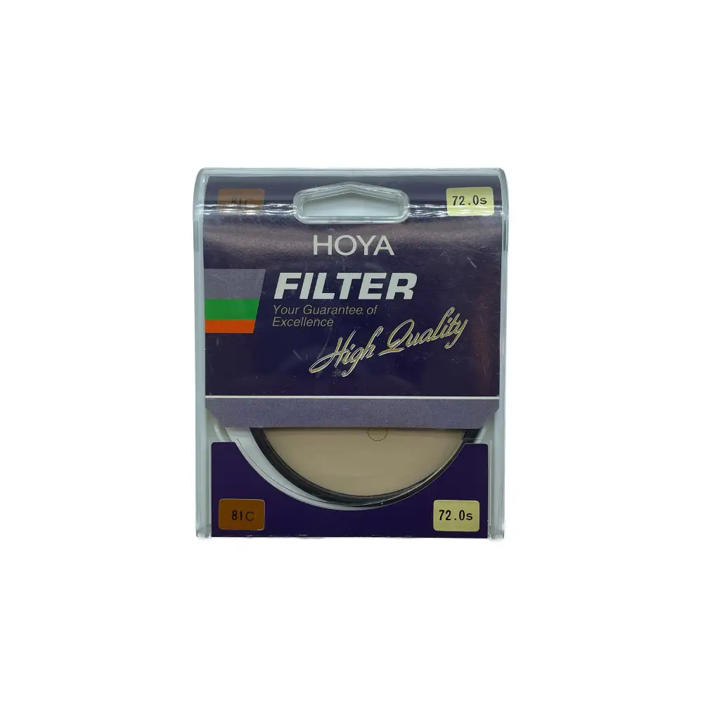 فیلتر لنز رنگی هویا HOYA CREAM 81C 72mm FILTER — تصویر 1