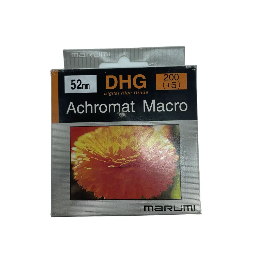 فیلتر کلوزآپ مارومی MARUMI CLOSE-UP DHG ACHROMAT MACRO-200(+5) 52mm Filter — تصویر 4