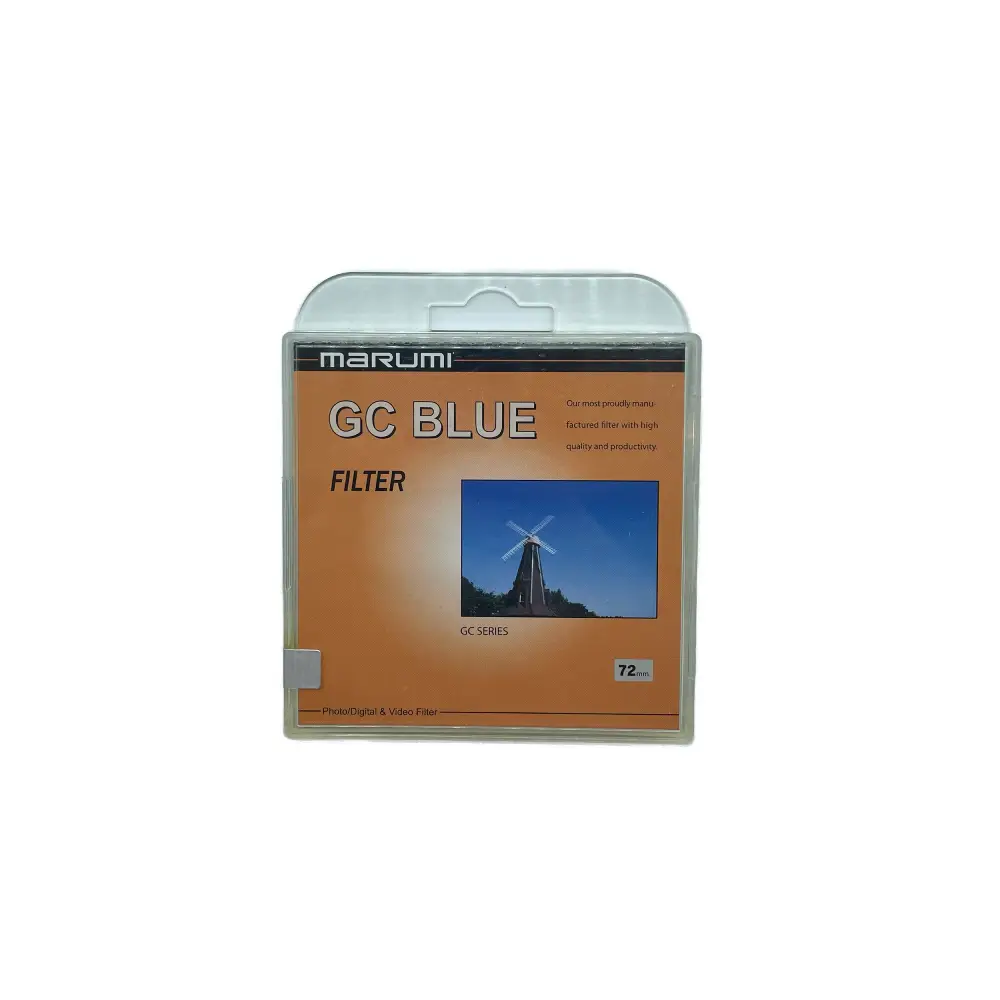 فیلتر لنز رنگی مارومی MARUMI GRADUAL BLUE 72mm FILTER — تصویر 1