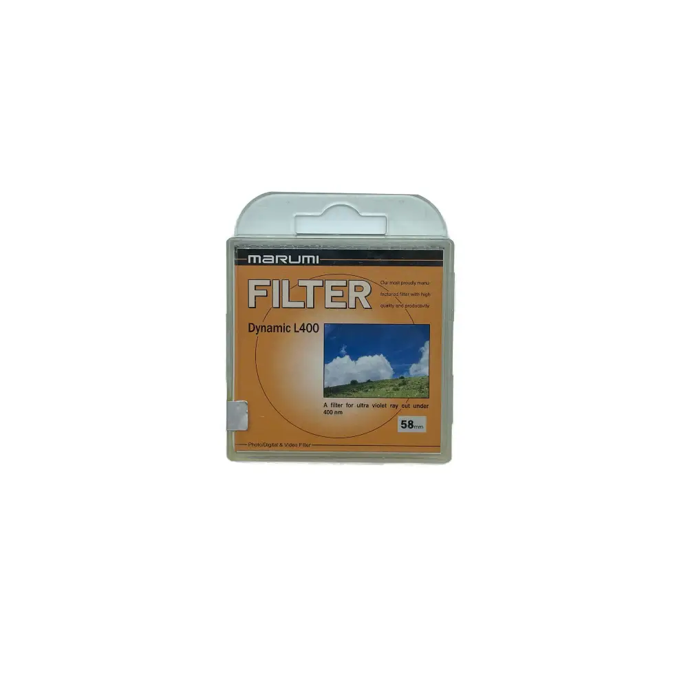فیلتر یو وی مارومی MARUMI UV NEO DYNAMIC L400 58mm FILTER — تصویر 1