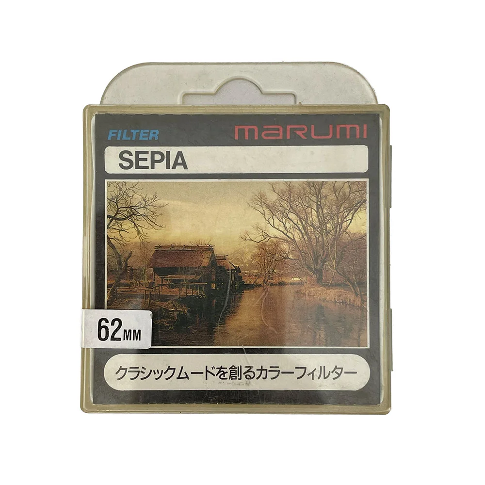 فیلتر لنز مارومی قهوه ای MARUMI SEPIA BROWN 62mm FILTER — تصویر 1