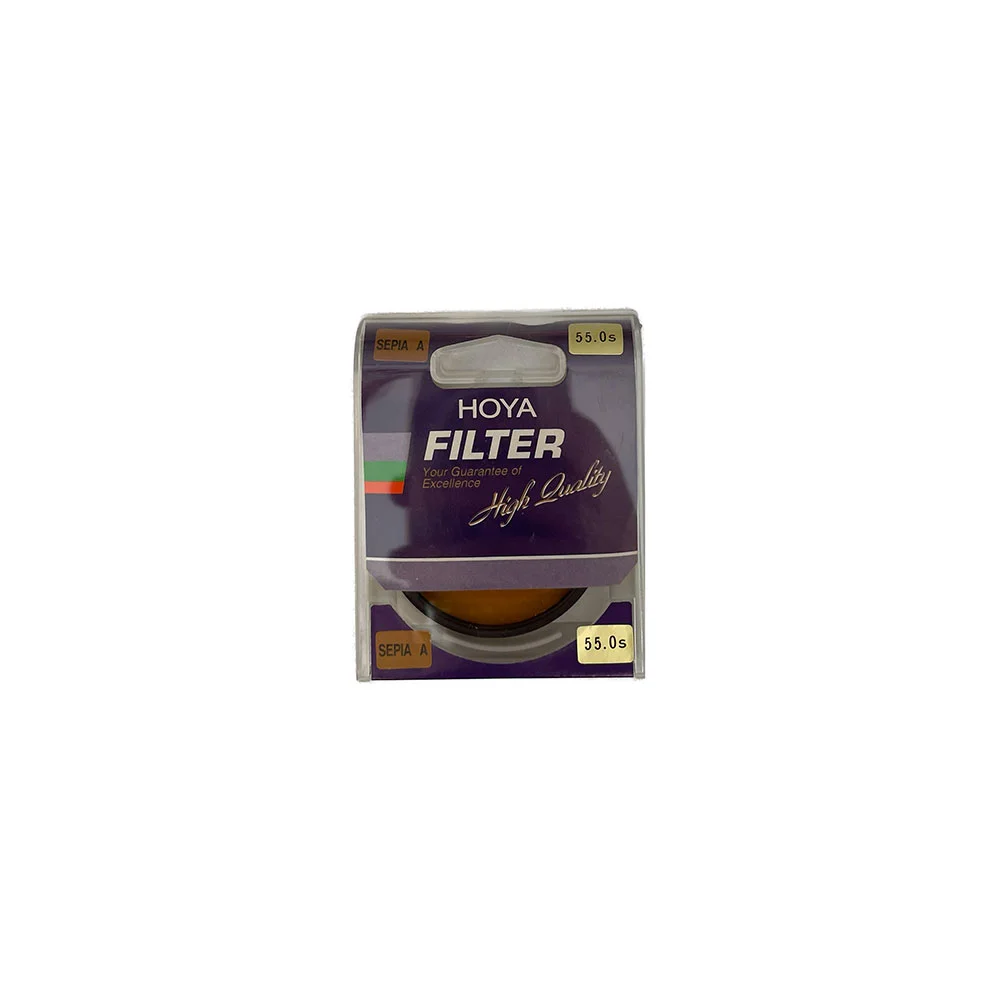 فیلتر لنز هویا قهوه ای HOYA SEPIA A BROWN 55mm FILTER — تصویر 1