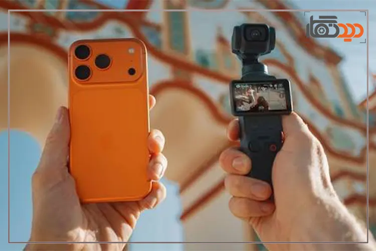 مقایسه osmo pocket 4 با iphone 17 pro max در امکانات جانبی