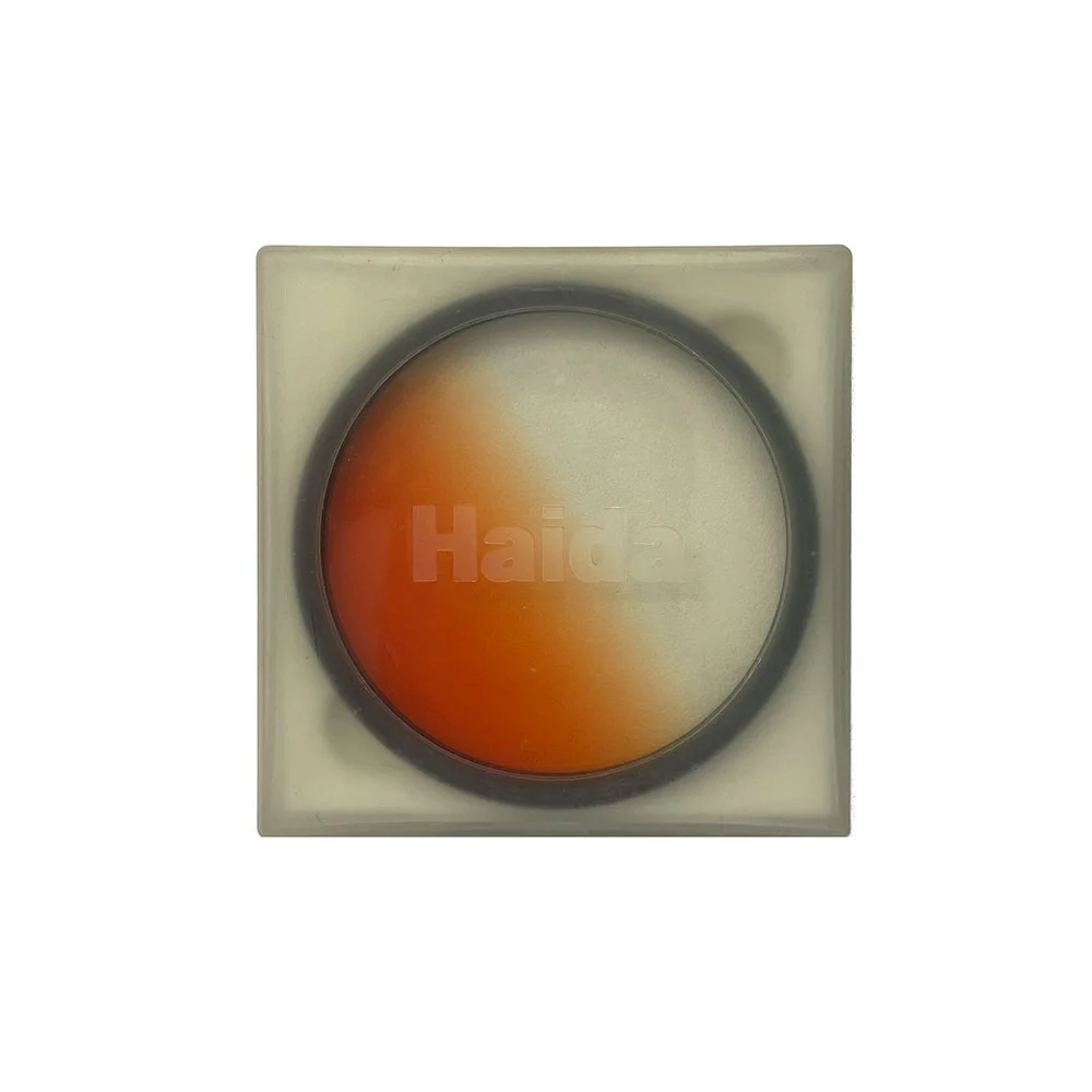 فیلتر لنز هایدا HAIDA GRADUAL ORANGE 77mm FILTER — تصویر 1