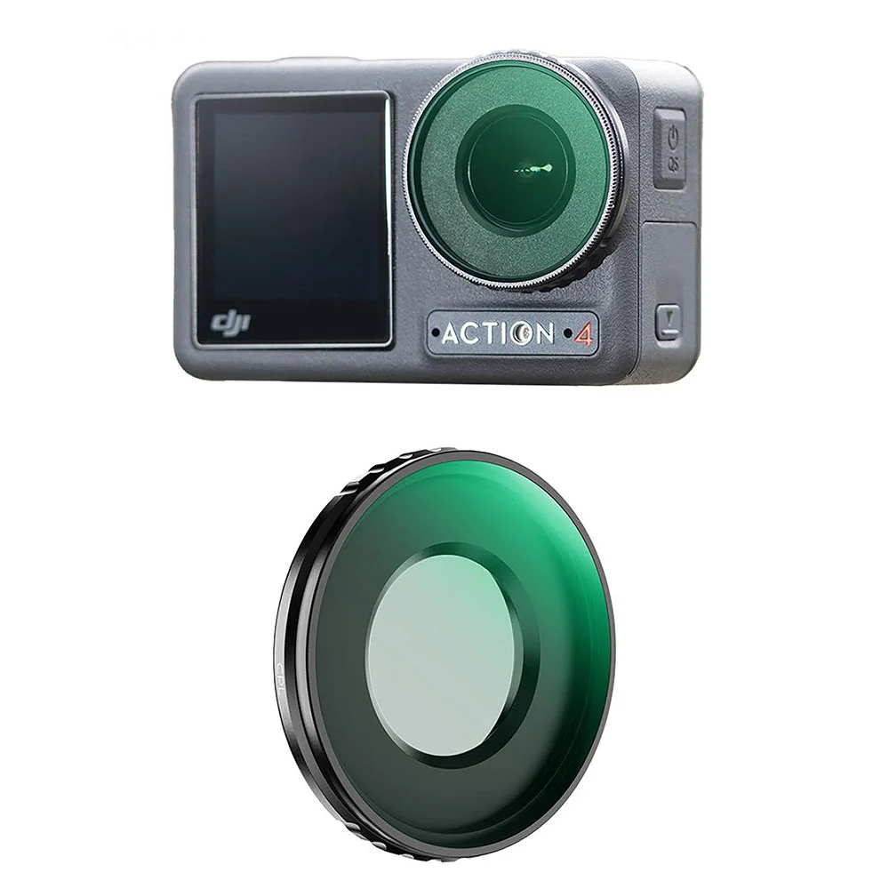 فیلتر لنز کی اند اف K&amp;F CPL NANO X FOR DJI OSMO ACTION 4 FILTER — تصویر 7