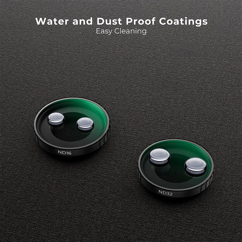 فیلتر لنز کی اند اف K&amp;F KIT ND8 ND16 ND32 ND64 NANO X FOR DJI OSMO ACTION 4 FILTER — تصویر 5