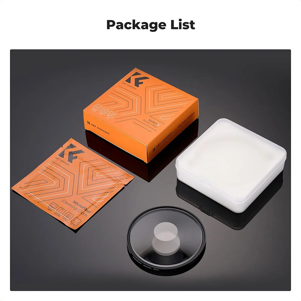 فیلتر لنز کی اند اف K&amp;F SPOT SPIRAL HALO NANO-B ۸۲mm FILTER — تصویر 8