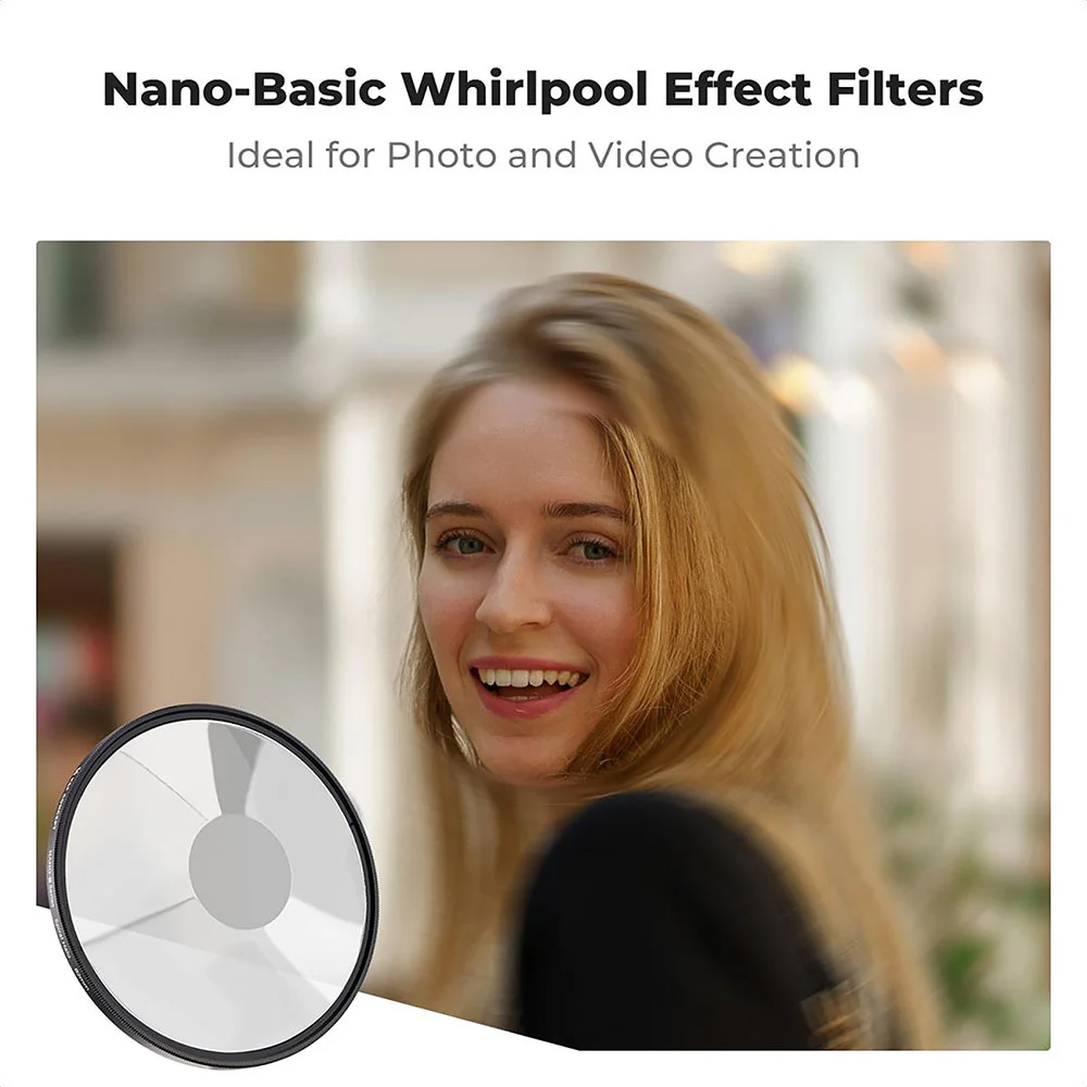 فیلتر لنز کی اند اف K&amp;F SPOT SPIRAL HALO NANO-B ۸۲mm FILTER — تصویر 5