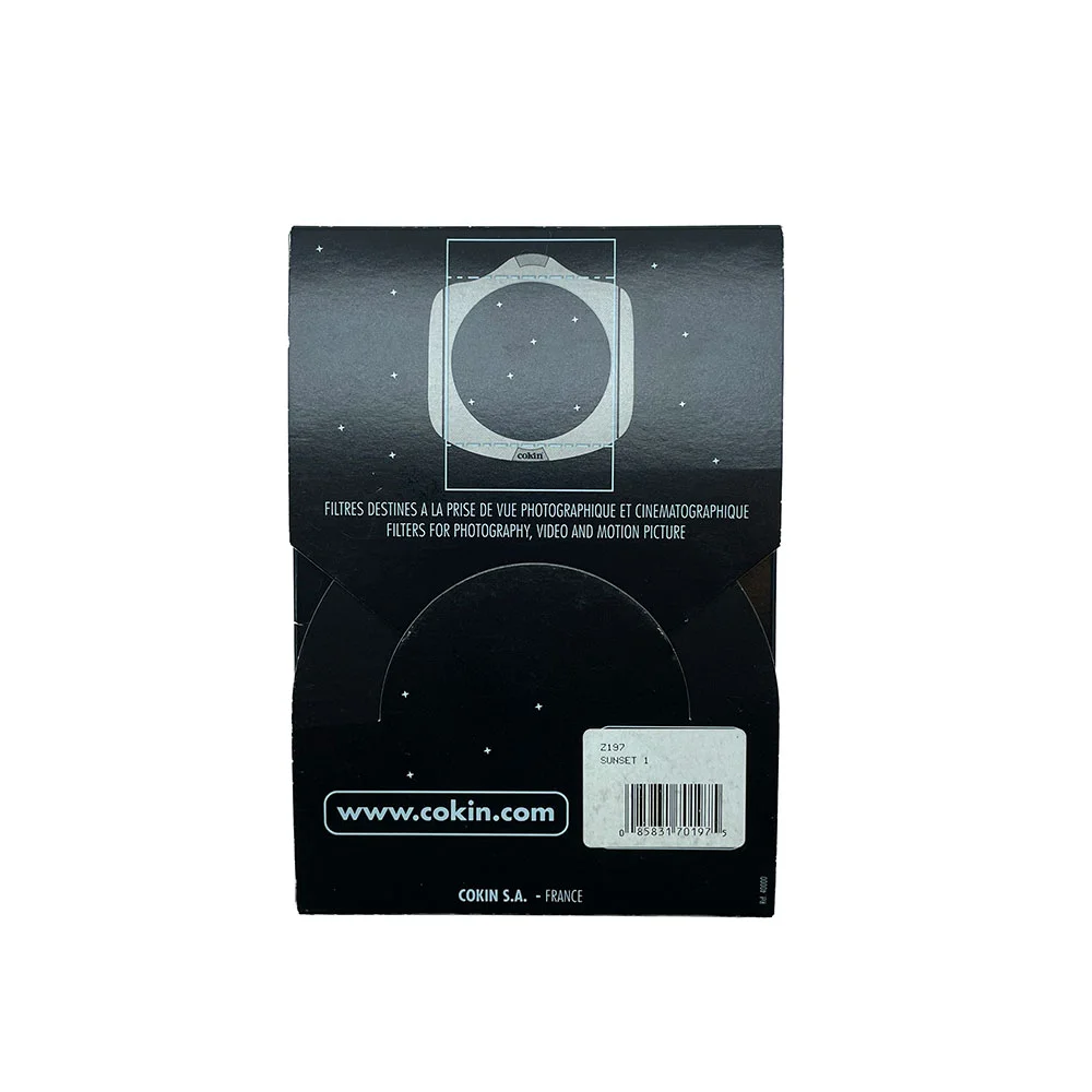 فیلتر لنز کوکین COKIN SUNSET 1 Z Z197 SQUARE FILTER — تصویر 1