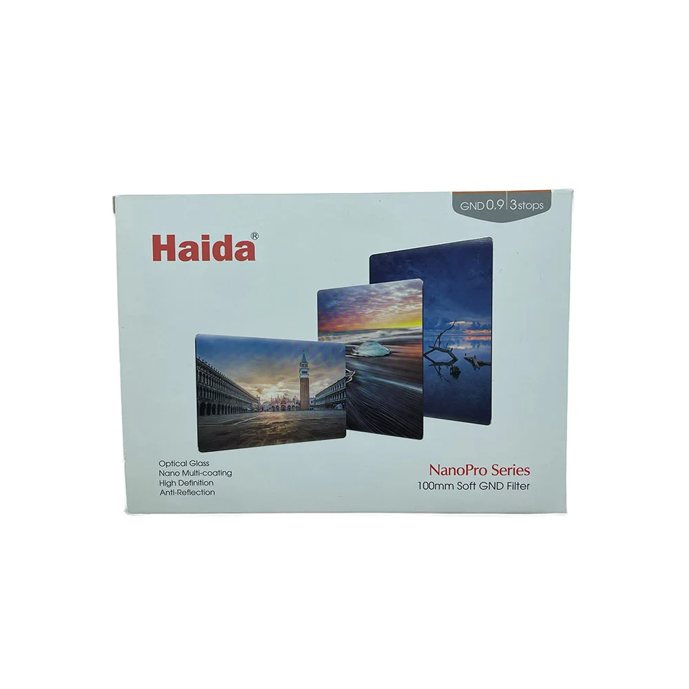 فیلتر لنز هایدا HAIDA GRADUATED ND8 MC NANO PRO SERIES 100*150mm SQUARE FILTER — تصویر 2