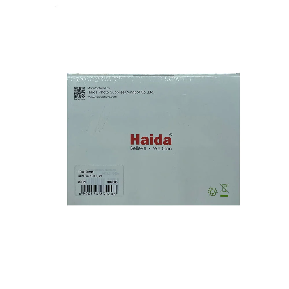 فیلتر لنز هایدا HAIDA ND2 NANO-PRO 100*100mm SQUARE FILTER — تصویر 2