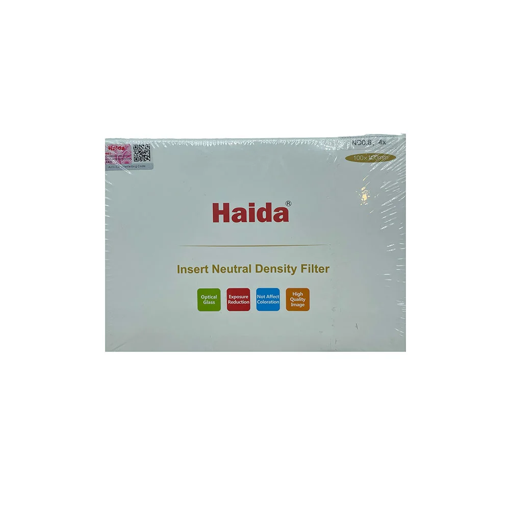 فیلتر لنز هایدا HAIDA ND4 High-Quality 100*100mm SQUARE FILTER — تصویر 2