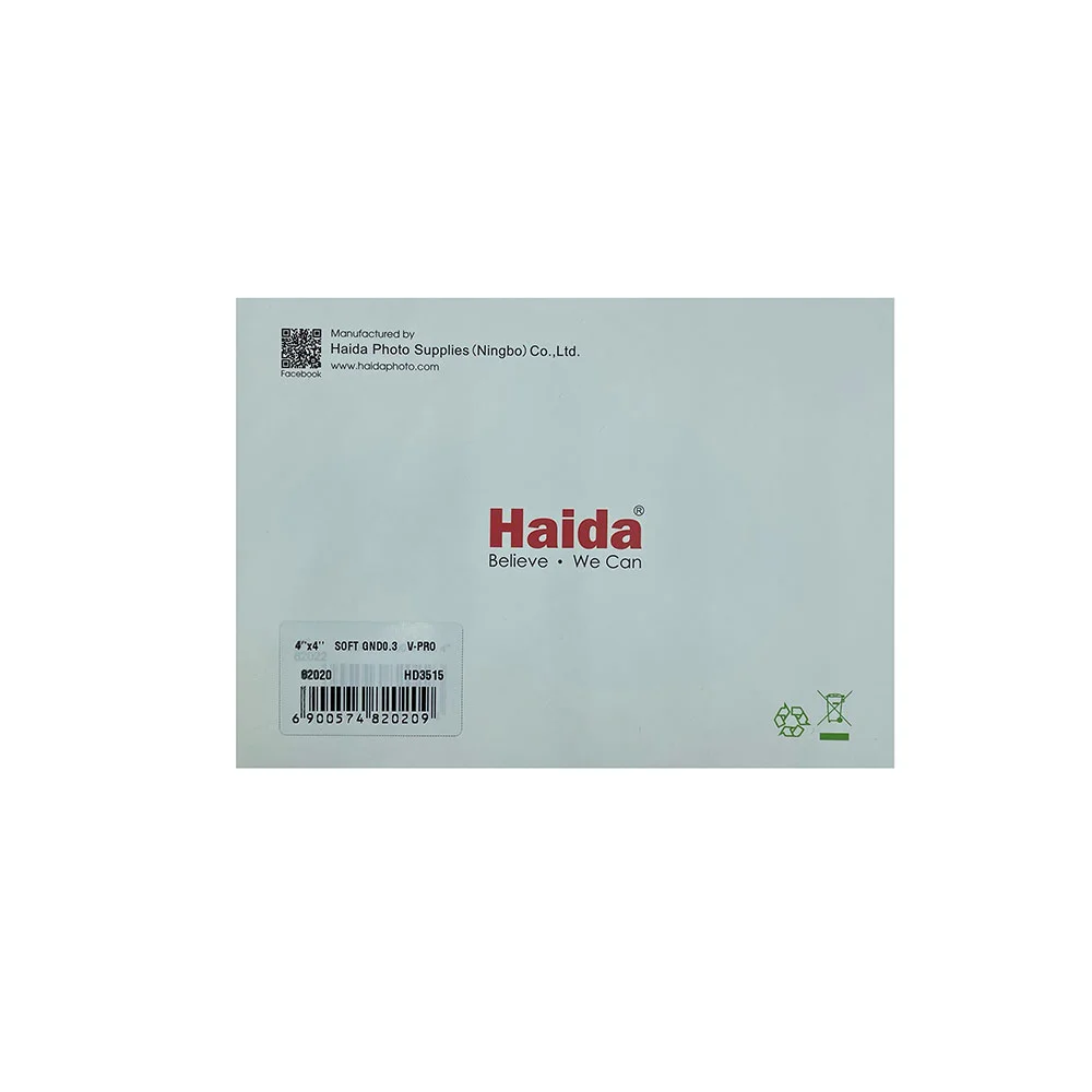 فیلتر لنز هایدا HAIDA SOFT GRADUATED ND2 NANO MULTI-COATING PRO-VIDEO 4*4mm SQUARE FILTER — تصویر 3