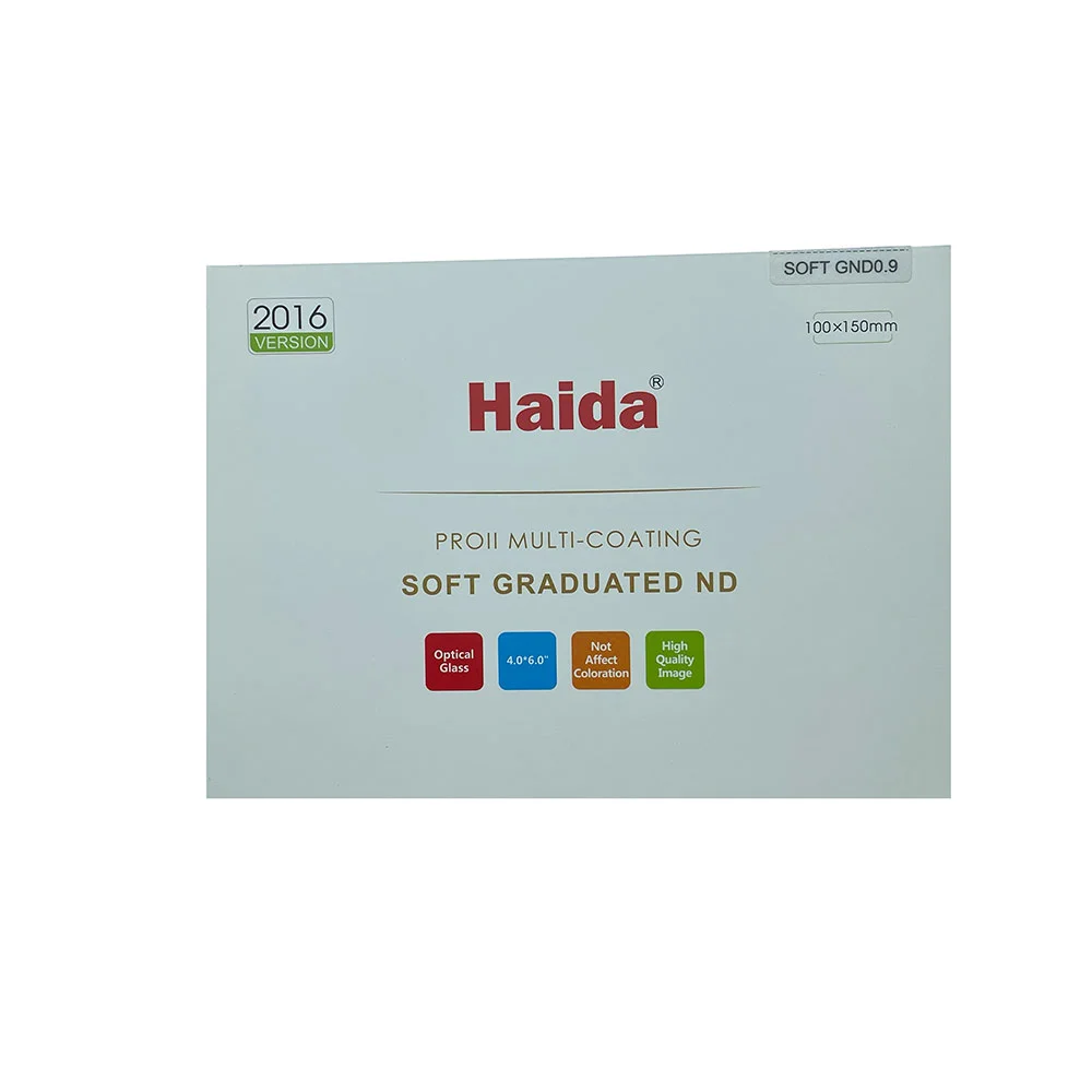 فیلتر لنز هایدا HAIDA SOFT GRADUATED ND8 PRO II MULTI-COATING High-Quality 100*150mm SQUARE FILTER — تصویر 3