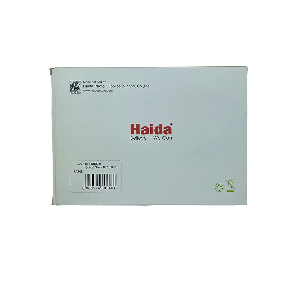 فیلتر لنز هایدا HAIDA SOFT GRADUATED ND8 PRO II MULTI-COATING High-Quality 100*150mm SQUARE FILTER — تصویر 2